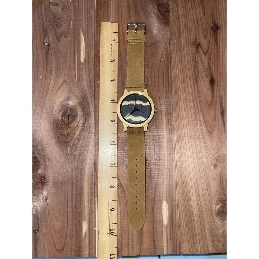 Wood Watch Unisex Wooden Watch -Needs Battery